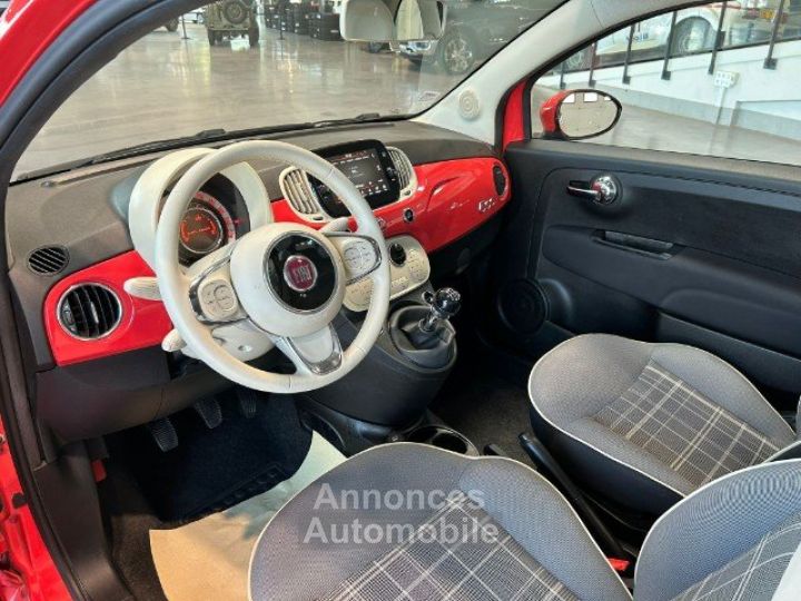 Fiat 500 Série 8 EURO 6D-TEMP 1.0 70 ch Hybride BSG S/S Lounge 3P - 22