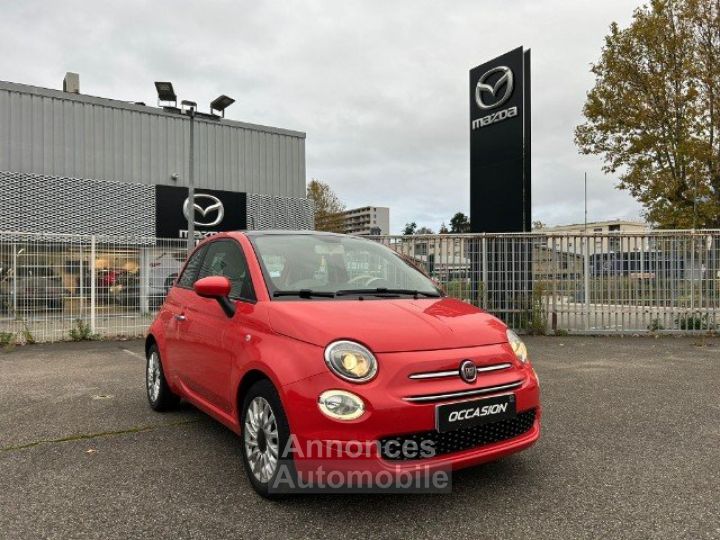 Fiat 500 Série 8 EURO 6D-TEMP 1.0 70 ch Hybride BSG S/S Lounge 3P - 1