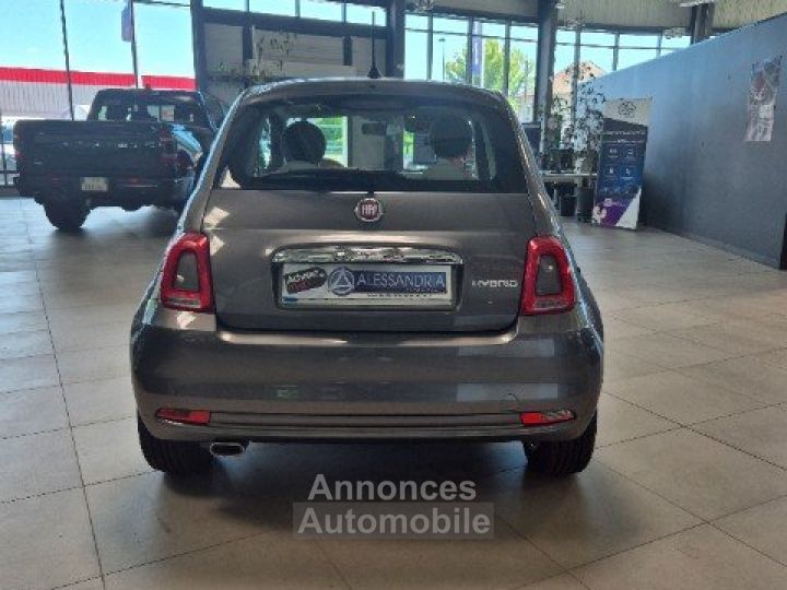 Fiat 500 Série 8 EURO 6D-TEMP 1.0 70 ch Hybride BSG S/S Lounge 3P - 10