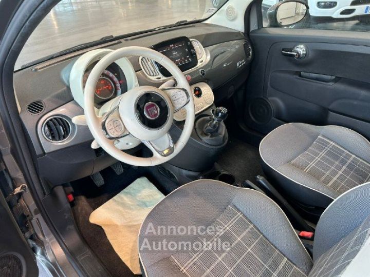 Fiat 500 Série 8 EURO 6D-TEMP 1.0 70 ch Hybride BSG S/S Lounge 3P - 18