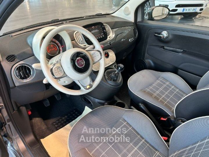 Fiat 500 Série 8 EURO 6D-TEMP 1.0 70 ch Hybride BSG S/S Lounge 3P - 23