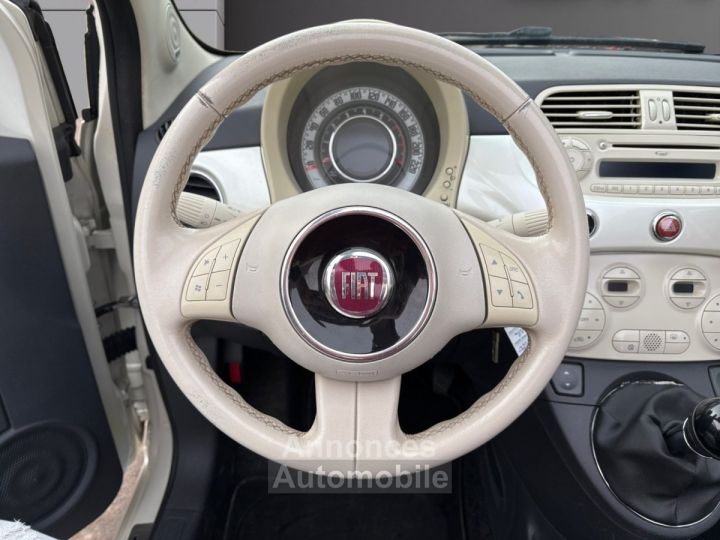 Fiat 500C 1.2 8V 69 ch SS Lounge - 13