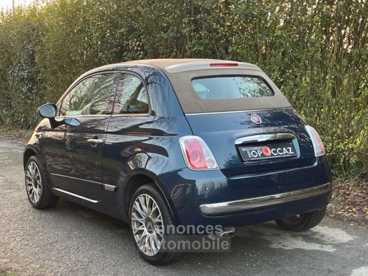 Fiat 500C 1.2 ESS 69CH LOUNGE * 08/2013 * 106.000KM * CABRIOLET - 4