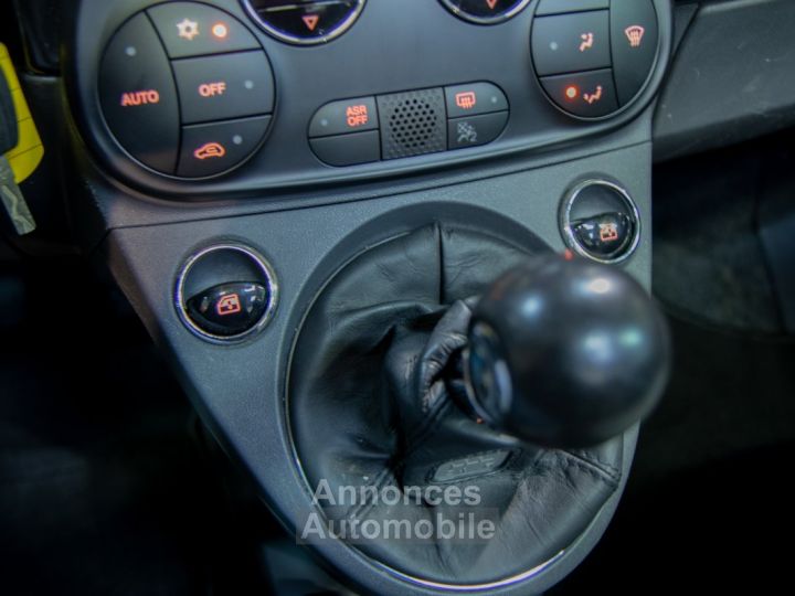 Fiat 500C 1.2i Cabrio - ONDERHOUDSHISTORIEK - PARKEERSENSOREN - BOORDCOMPUTER - GPS - LED - 18