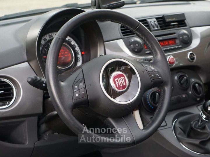 Fiat 500C 1.2i LOUNGE STOP-RADAR-GARANTIE 12 MOIS-LEZ 2030 ! - 10