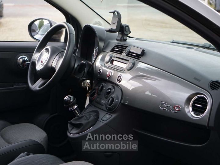 Fiat 500C 1.2i LOUNGE STOP-RADAR-GARANTIE 12 MOIS-LEZ 2030 ! - 11