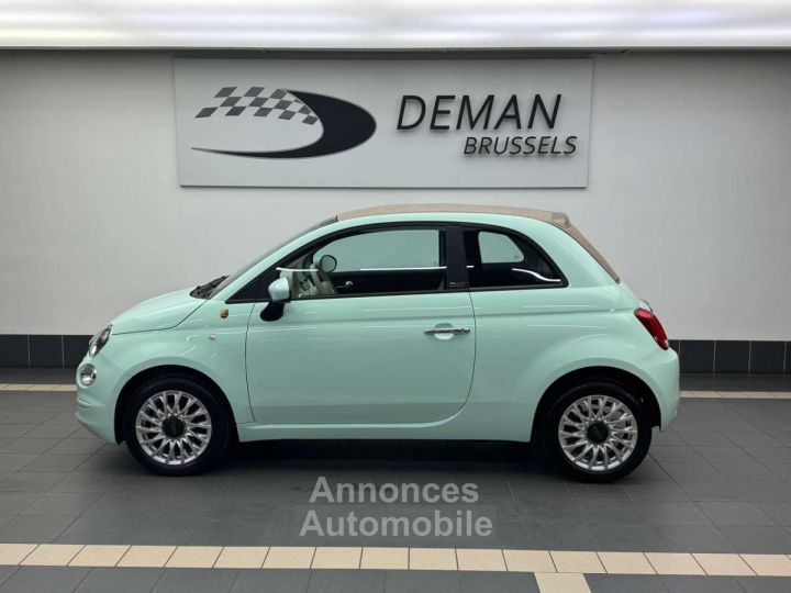 Fiat 500C Cabrio Hybrid- Pastel - 2