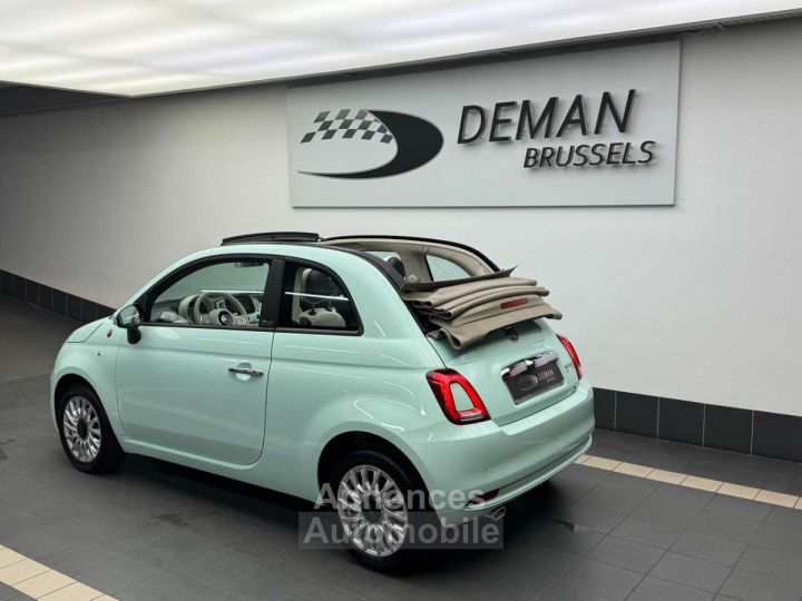 Fiat 500C Cabrio Hybrid- Pastel - 4