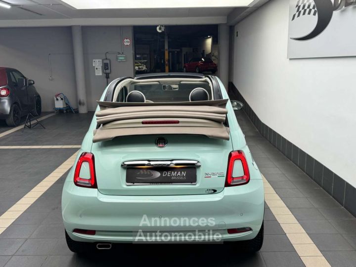 Fiat 500C Cabrio Hybrid- Pastel - 5