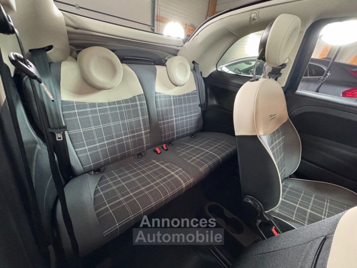 Fiat 500C SERIE 6 1.2 69 ch Lounge - 16