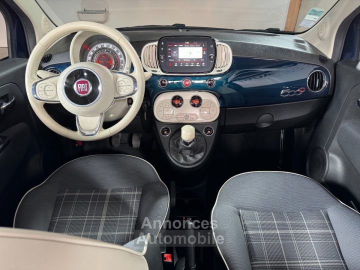 Fiat 500C SERIE 6 1.2 69 ch Lounge - 18