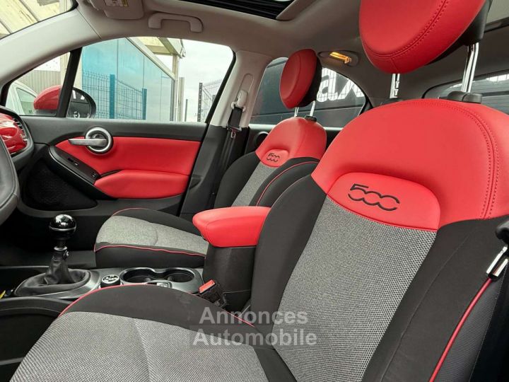 Fiat 500X 1.6i E- Toit ouvrant panoramique 67.700 km - - 8