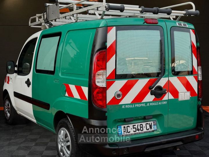 Fiat Doblo 1.3 Multijet 90 Cv Gnv Crit'air 1 Galerie de Toit Habillage Bois Rangement Attelage Faible Kilométrage Ok Ct 2027 - 3