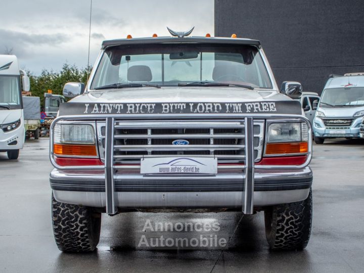 Ford F250 Custom 7.3 IDI V8 Diesel Single cab Pick-up Oldtimer - RWD - 3 PLAATSEN - BULLBAR - 16,5” - 5