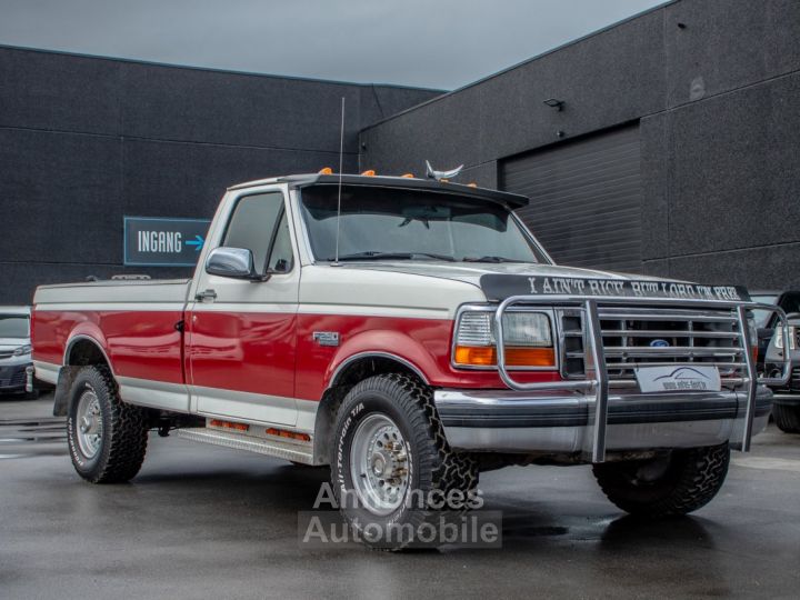 Ford F250 Custom 7.3 IDI V8 Diesel Single cab Pick-up Oldtimer - RWD - 3 PLAATSEN - BULLBAR - 16,5” - 6