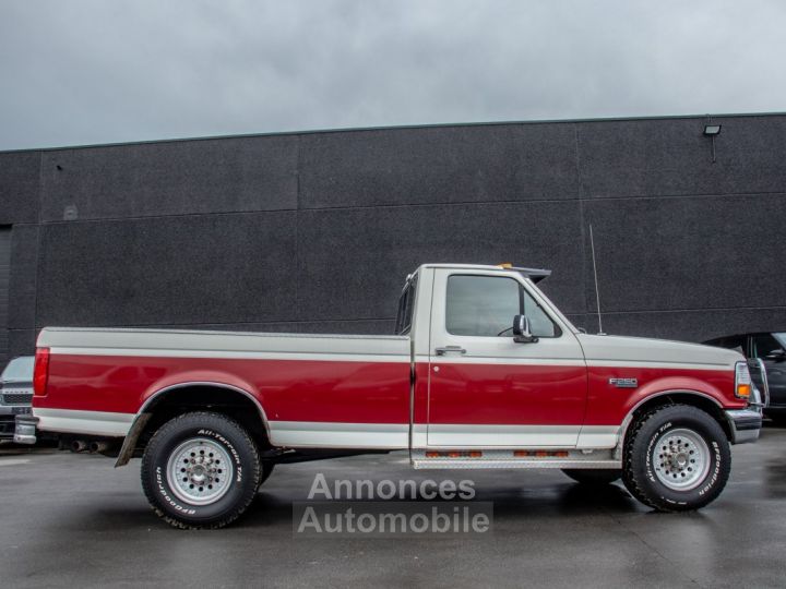 Ford F250 Custom 7.3 IDI V8 Diesel Single cab Pick-up Oldtimer - RWD - 3 PLAATSEN - BULLBAR - 16,5” - 7