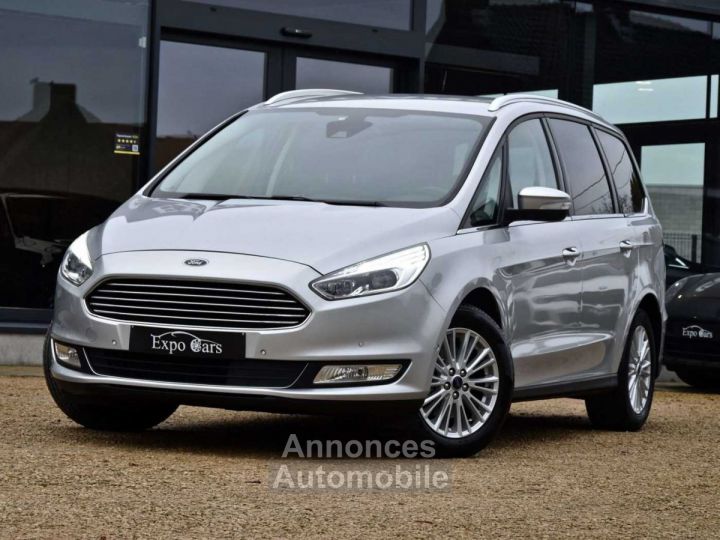 Ford Galaxy 2.0 EcoBoost Titanium - 7PL - MEMORY - AD CRUISE - CARPLAY - 1