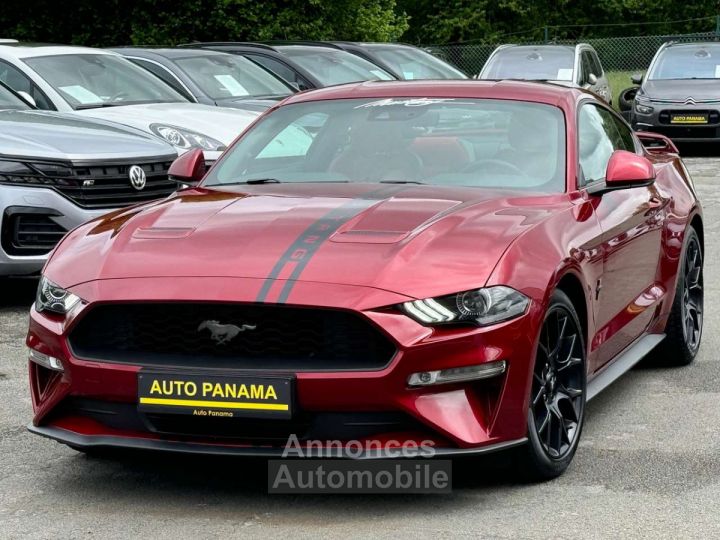 Ford Mustang 2.3i 290CV NEW MODEL ECOBOOST INTERIEUR ROUGE - 1