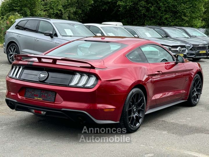 Ford Mustang 2.3i 290CV NEW MODEL ECOBOOST INTERIEUR ROUGE - 7