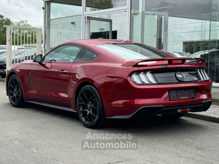 Ford Mustang 2.3i 290CV NEW MODEL ECOBOOST INTERIEUR ROUGE - 9