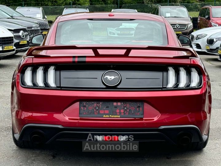 Ford Mustang 2.3i 290CV NEW MODEL ECOBOOST INTERIEUR ROUGE - 11