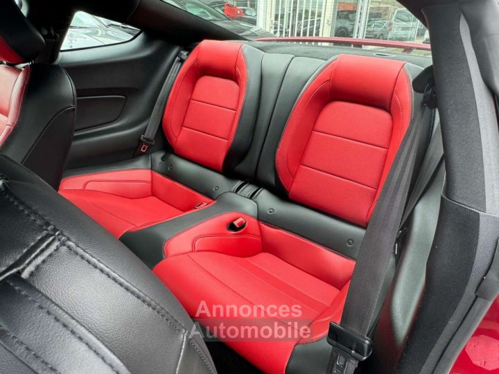 Ford Mustang 2.3i 290CV NEW MODEL ECOBOOST INTERIEUR ROUGE - 15
