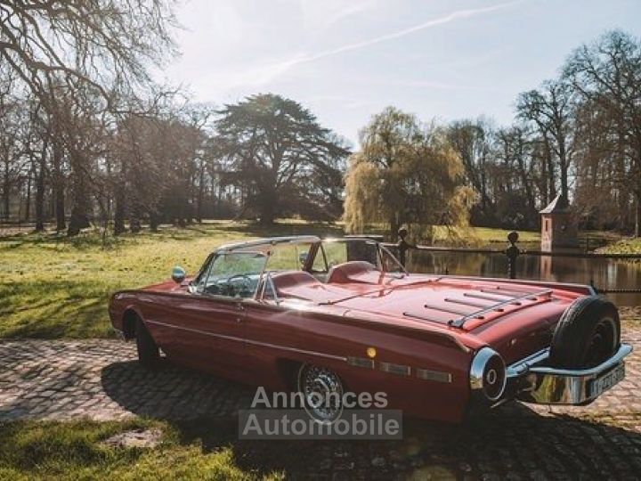 Ford Thunderbird (T-Bird) roadster V8 - CABRIO - LEDER - OLDTIMER - 7