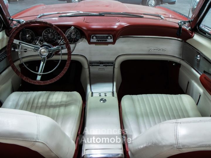 Ford Thunderbird (T-Bird) roadster V8 - CABRIO - LEDER - OLDTIMER - 11