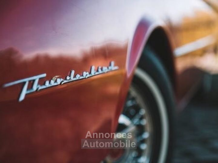 Ford Thunderbird Thundenbird (T-Bird) roadster V8 - CABRIO - LEDER - OLDTIMER - 6