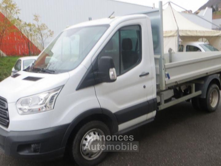 Ford Transit benne Roues jumelées P350 L2 ,2.0L TDCI 130cv, 6 vitesses , 3 places , 1ere main - 1