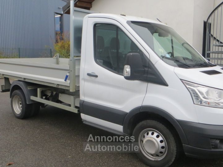 Ford Transit benne Roues jumelées P350 L2 ,2.0L TDCI 130cv, 6 vitesses , 3 places , 1ere main - 3