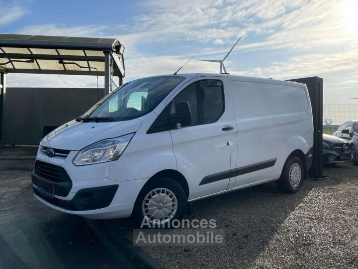 Ford Transit Custom 2.2 TDCi L1H1- 3 sièges- Porte lat. coulissante - 1