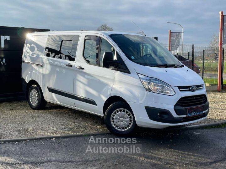 Ford Transit Custom 2.2 TDCi L1H1- 3 sièges- Porte lat. coulissante - 2