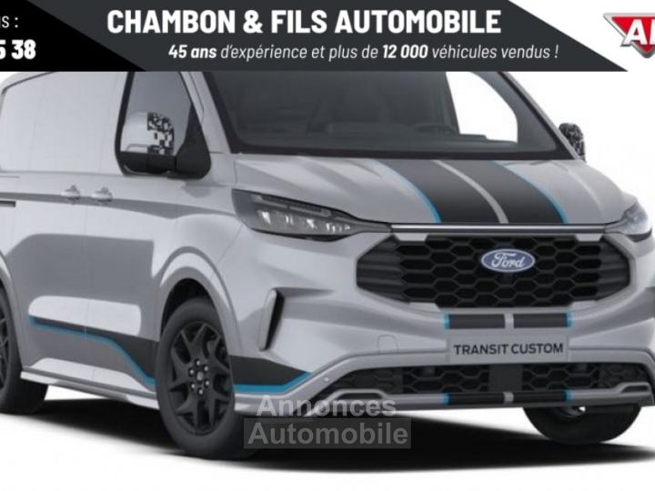 Ford Transit Custom FOURGON 300 L1H1 2.0 ECOBLUE 170 CH BVA8 SPORT PRIX HT - 1