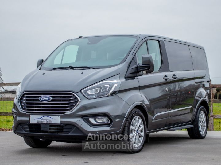 Ford Transit Tourneo Custom 2.0 TDCi 170PK Dubbel cabine 5pl. Automaat EcoBlue Titanium - LICHTE VRACHT - HISTORIEK - DUBBELE SCHUIFDEUR - APPLE CARPLAY - CAMERA - - 6