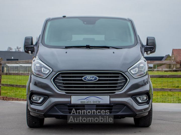 Ford Transit Tourneo Custom 2.0 TDCi 170PK Dubbel cabine 5pl. Automaat EcoBlue Titanium - LICHTE VRACHT - HISTORIEK - DUBBELE SCHUIFDEUR - APPLE CARPLAY - CAMERA - - 7