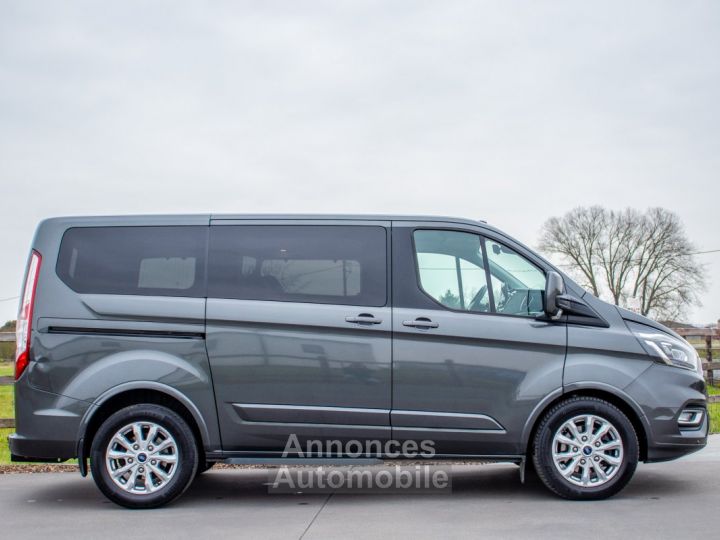 Ford Transit Tourneo Custom 2.0 TDCi 170PK Dubbel cabine 5pl. Automaat EcoBlue Titanium - LICHTE VRACHT - HISTORIEK - DUBBELE SCHUIFDEUR - APPLE CARPLAY - CAMERA - - 9