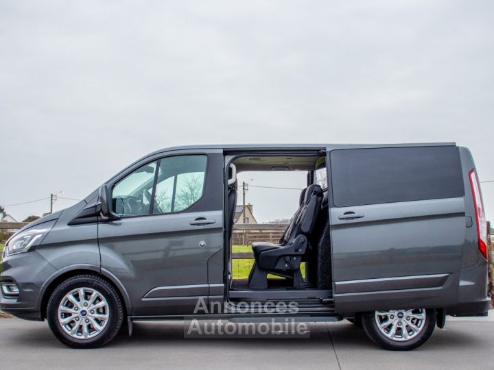 Ford Transit Tourneo Custom 2.0 TDCi 170PK Dubbel cabine 5pl. Automaat EcoBlue Titanium - LICHTE VRACHT - HISTORIEK - DUBBELE SCHUIFDEUR - APPLE CARPLAY - CAMERA - - 14