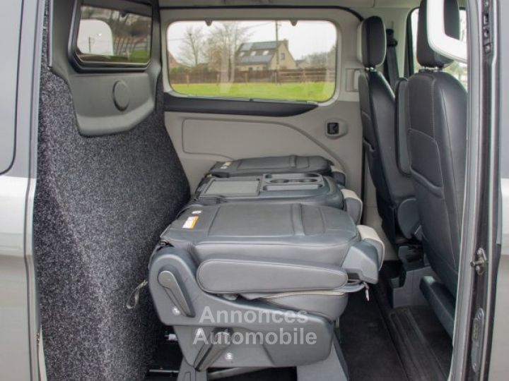 Ford Transit Tourneo Custom 2.0 TDCi 170PK Dubbel cabine 5pl. Automaat EcoBlue Titanium - LICHTE VRACHT - HISTORIEK - DUBBELE SCHUIFDEUR - APPLE CARPLAY - CAMERA - - 23