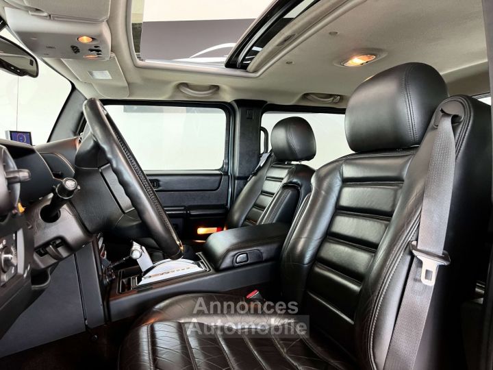 Hummer H2 6.0i V8 UTILITAIRE DOUBLE CABINE TVA_DEDUCTIBLE - 10