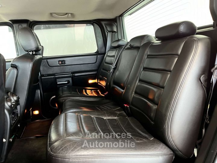 Hummer H2 6.0i V8 UTILITAIRE DOUBLE CABINE TVA_DEDUCTIBLE - 11