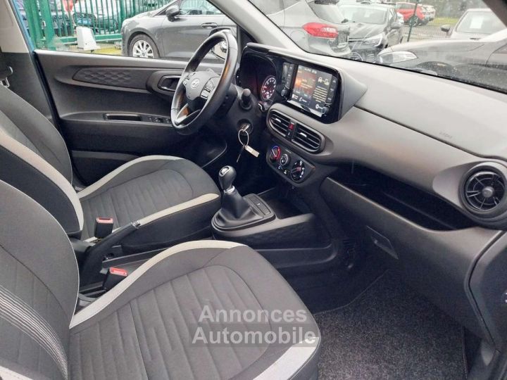 Hyundai i10 1.0i -AIRCO-BLUETOOTH-CAR-PLAY-GARANTIE-.12.MOIS - 9