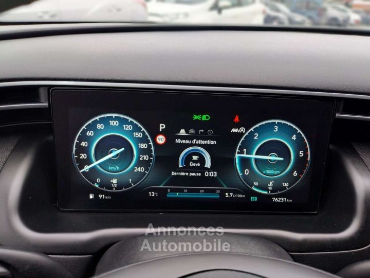 Hyundai Tucson 1.6 CRDi MHEV DCT-CAMERA-GPS-CARPLAY-GARANTIE-- - 14