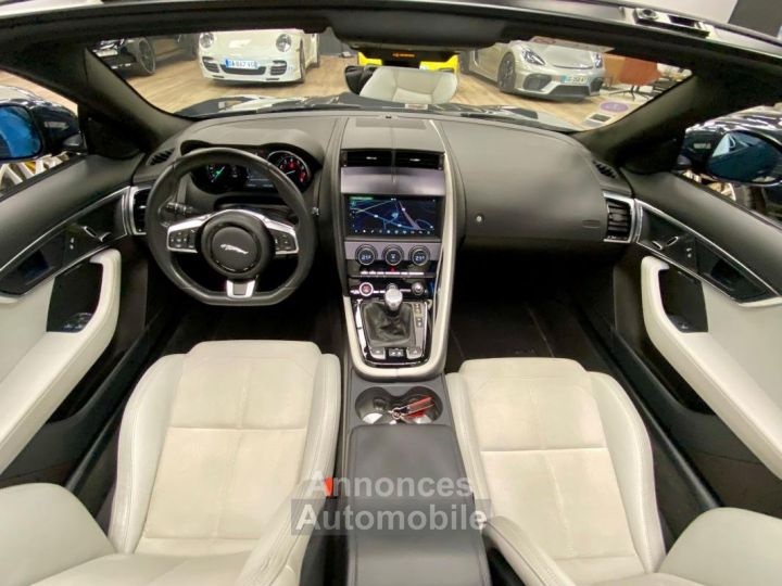 Jaguar F-Type (2) CABRIOLET 3.0 V6 340 24CV R-DYNAMIC BVM6 - 14