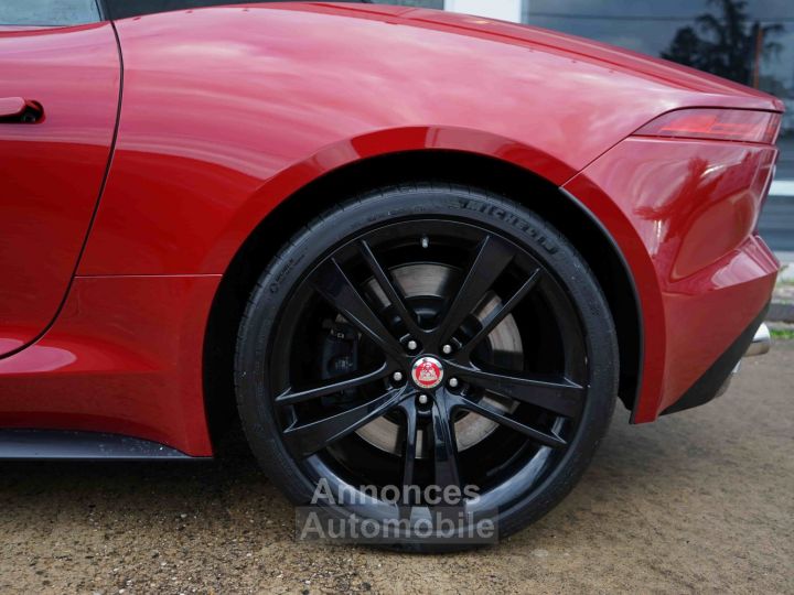 Jaguar F-Type Cabriolet V8 S 495 Ch - 920 €/mois - Caméra, Meridian Surround 770 W, Sièges Ch., Accès Sans Clé ... - Etat EXCEPTIONNEL - Rév. 08/2024 - Gar. 12 Mois - 24