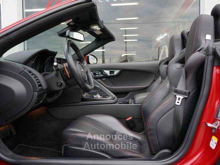 Jaguar F-Type Cabriolet V8 S 495 Ch - 920 €/mois - Caméra, Meridian Surround 770 W, Sièges Ch., Accès Sans Clé ... - Etat EXCEPTIONNEL - Rév. 08/2024 - Gar. 12 Mois - 27