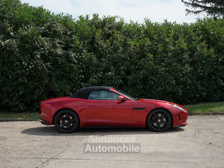 Jaguar F-Type Cabriolet V8 S 495 Ch - 920 €/mois - Caméra, Meridian Surround 770 W, Sièges Ch., Accès Sans Clé ... - Etat EXCEPTIONNEL - Rév. 08/2024 - Gar. 12 Mois - 11