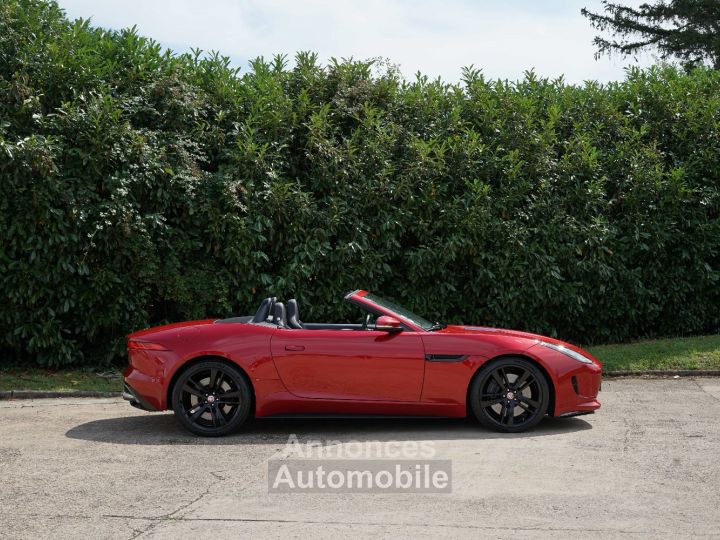 Jaguar F-Type Cabriolet V8 S 495 Ch - 920 €/mois - Caméra, Meridian Surround 770 W, Sièges Ch., Accès Sans Clé ... - Etat EXCEPTIONNEL - Rév. 08/2024 - Gar. 12 Mois - 12