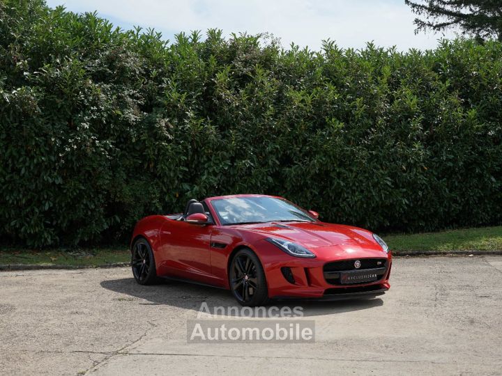 Jaguar F-Type Cabriolet V8 S 495 Ch - 920 €/mois - Caméra, Meridian Surround 770 W, Sièges Ch., Accès Sans Clé ... - Etat EXCEPTIONNEL - Rév. 08/2024 - Gar. 12 Mois - 13