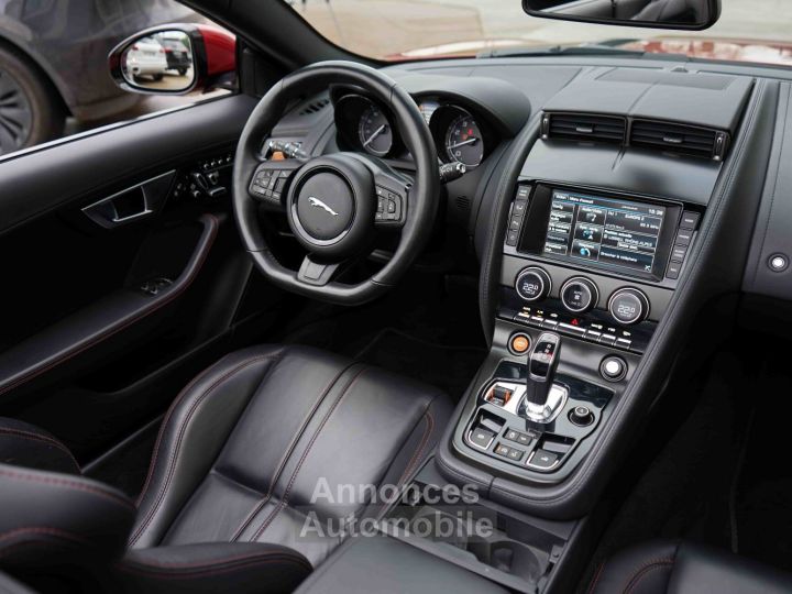 Jaguar F-Type Cabriolet V8 S 495 Ch - 920 €/mois - Caméra, Meridian Surround 770 W, Sièges Ch., Accès Sans Clé ... - Etat EXCEPTIONNEL - Rév. 11/2024 - Gar. 12 Mois - 34